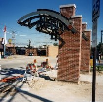 Harris Bank Commercial District Construction