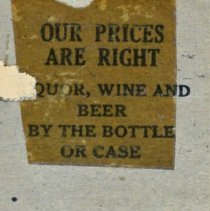 Buell's Town Tap Room Matchbook