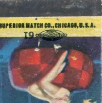 Buell's Town Tap Room Matchbook