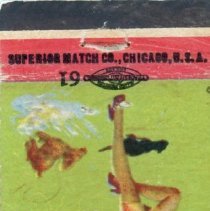 Buell's Town Tap Room Matchbook