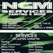 NGM Services Business Card