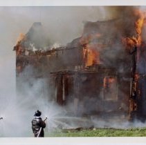 Fire Department Training Burn