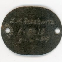 Enid Auschwitz Dog Tag