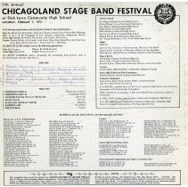 11th Annual Chicagoland Jazz Band Festival, 1970
