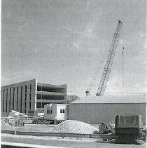 Construction of the Oak Lawn Metra Station/Patriot Station Parking Garage