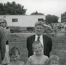 Groundbreaking Ceremonies for the Oak Lawn Train Station/Children's Museum