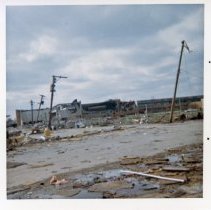 Aftermath of the 1967 Oak Lawn Tornado