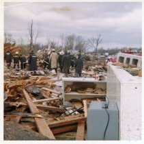 Aftermath of the 1967 Oak Lawn Tornado
