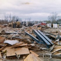 Aftermath of the 1967 Oak Lawn Tornado