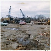 Aftermath of the 1967 Oak Lawn Tornado