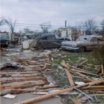 Aftermath of the 1967 Oak Lawn Tornado