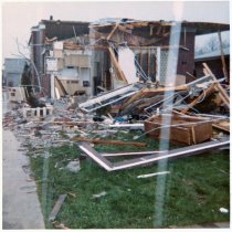 Aftermath of the 1967 Oak Lawn Tornado