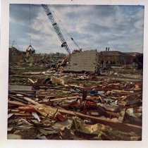 Aftermath of the 1967 Oak Lawn Tornado
