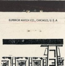 Blue Star Motel Matchbook