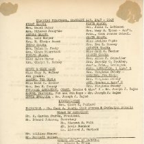Covington School Graduation Program, 1948