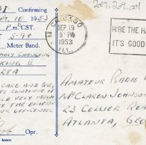 Citizen's Band Radio Postcard, W9CPK