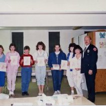 Oak Lawn Fire Department Awards Certificates