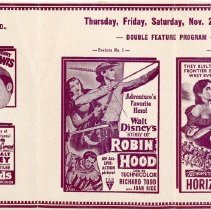 Coral Theater Movie Advertisement