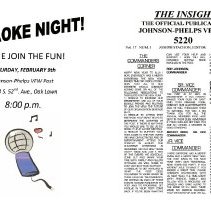 Johnson-Phelps VFW Post 5220 Newsletter, 2019