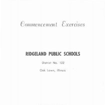 Simmons Jr. High School Commencement, 1976