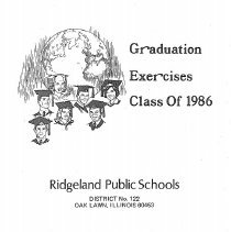 Simmons Jr. High School Commencement, 1986