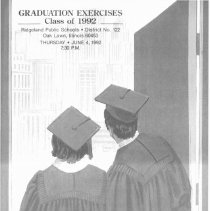 Simmons Jr. High School Commencement, 1992