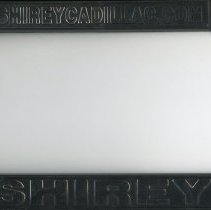 Frank Shirey Cadillac License Plate Cover