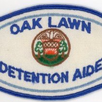 Oak Lawn Police Department Detention Aide Patch