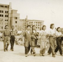 Business District; Tokyo, Japan; World War 2
