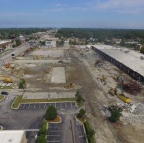 Demolition at 95th Street & Pulaski Avenue, 2019