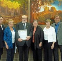 Library Director Casey Honored for 20 years of service
