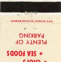 Bungalow Lounge Matchbook
