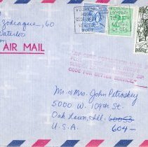 Mr. and Mrs. John Petroskey Envelope