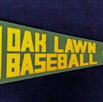 Oak Lawn Baseball Pennant