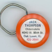 Jack Thompson Oldsmobile Key Chain