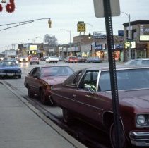 This is a slide showing a view looking east near the corner of 95th Street