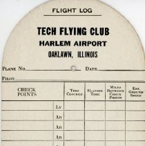 Tech Flying Club Flight Log