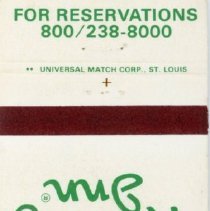 Holiday Inn Matchbook