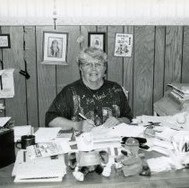 Village Clerk Jayne Powers