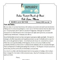 Salem United Notes and News, 2020