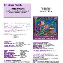 St. Linus Catholic Church Bulletins, 2020
