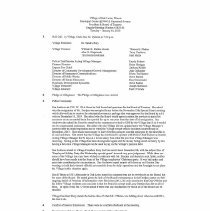 Oak Lawn Board of Trustees Minutes, 2020