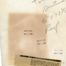 The LeCompte Home After the Tornado, verso