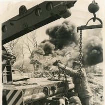 Destroyed Home at 9610 Marion Ave