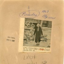 Aftermath of the Tornado at 95 & SW Highway, verso