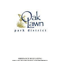 Oak Lawn Park District Ordinance, 2021