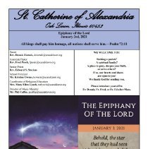 St. Catherine of Alexandria Catholic Church Bulletins, 2021