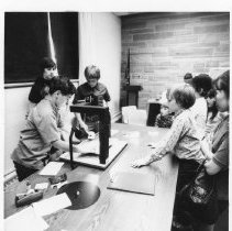 Rita Ann Bert and children learn filmmaking