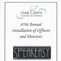 Chamber of Commerce Installation Dinner Program, 2013