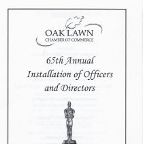 Oak Lawn Chamber of Commerce 65th Installation, 2010